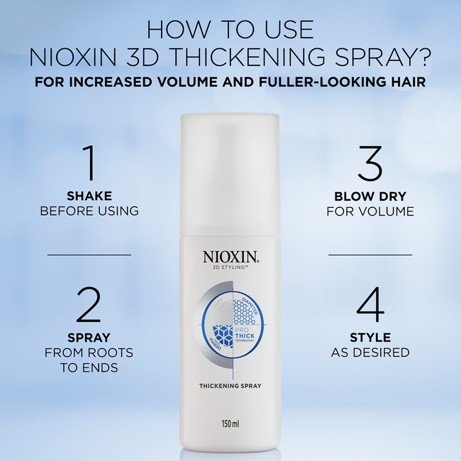 Thickening Spray - Nioxin | CosmoProf