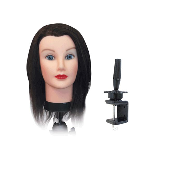 Miss Heather Mannequin Head with Holder - Salon Care | CosmoProf