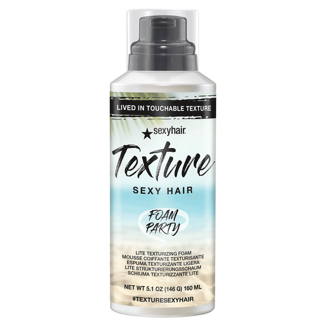 Texture Sexy Hair Foam Party Lite Texturizing Foam - Sexy Hair Concepts |  CosmoProf