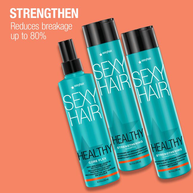 Healthy Sexy Hair Strengthening Nourishing Anti-Breakage Shampoo - SexyHair  Concepts | CosmoProf