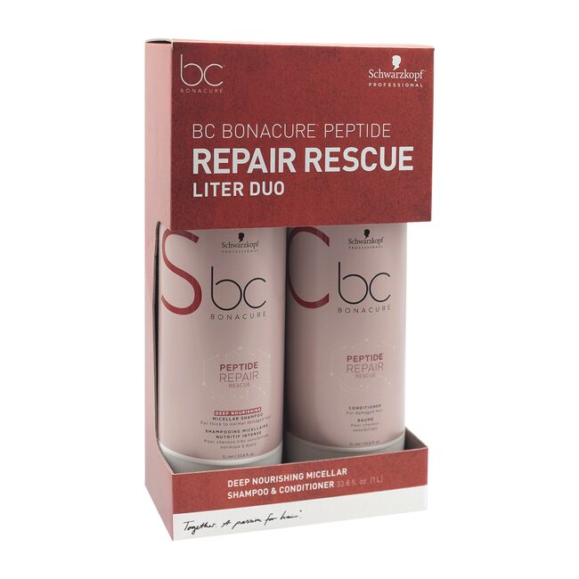 Bonacure Repair Shampoo, Conditioner Liter - Schwarzkopf Professional | CosmoProf
