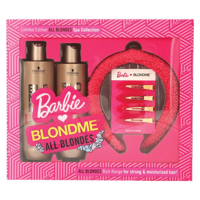 BlondMe x Barbie All Blondes Spa Collection - Schwarzkopf Professional |  CosmoProf
