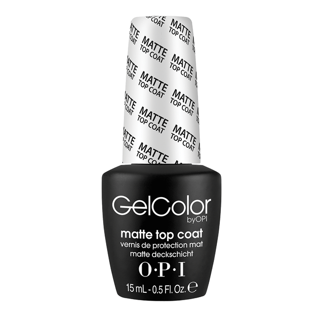 GelColor Matte Top Coat - OPI | CosmoProf