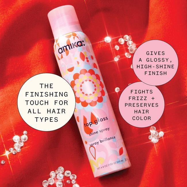 Top Gloss Shine Spray - amika | CosmoProf