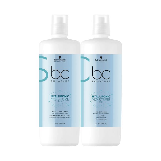 Bonacure Hylauronic Moisture Kick Shampoo, Conditioner Duo - Schwarzkopf  Professional | CosmoProf