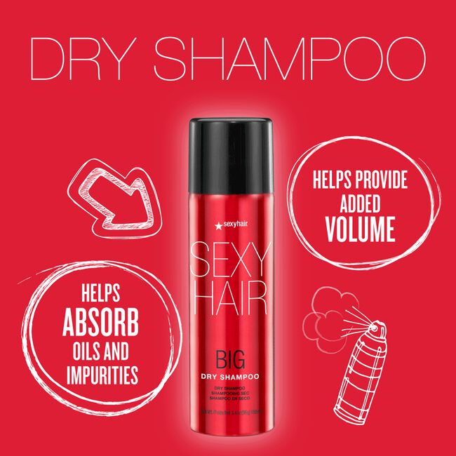 Big Dry Shampoo - Sexy Hair Concepts | CosmoProf