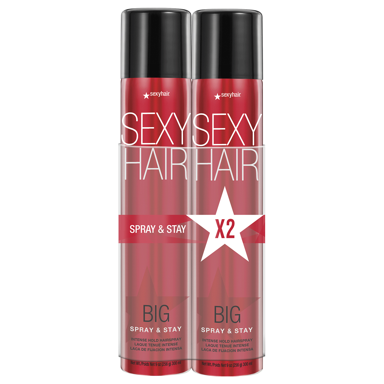 Big Sexy Hair Spray Stay Intense Hold Hairspray Duo Sexy Hair